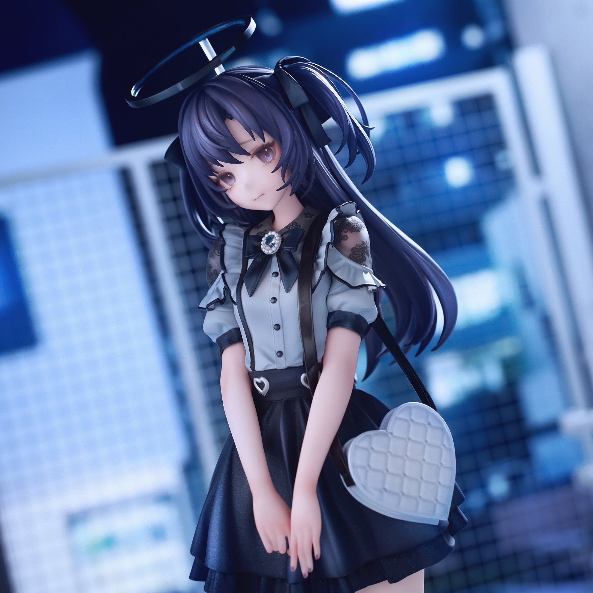 ブルーアーカイブ 早瀬 ユウカ 水色系統 Ver. 1/7スケール 塗装済み