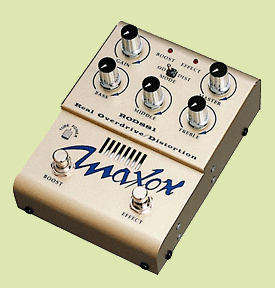 Maxon ROD 881 Real Overdrive/Distortion:Guitars, Pedals Amps Effects