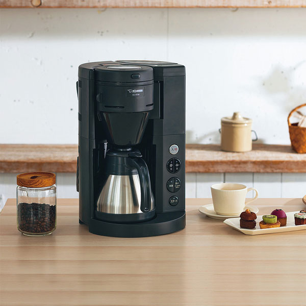 象印 ミル一体型 全自動コーヒーメーカー 珈琲通 ブラック EC-RT40-BA