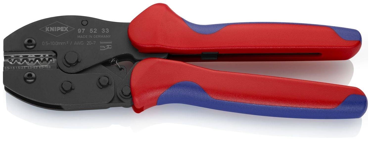Knipex 97 52 33 Crimping Pliers For Non-insulated Crimp Terminals