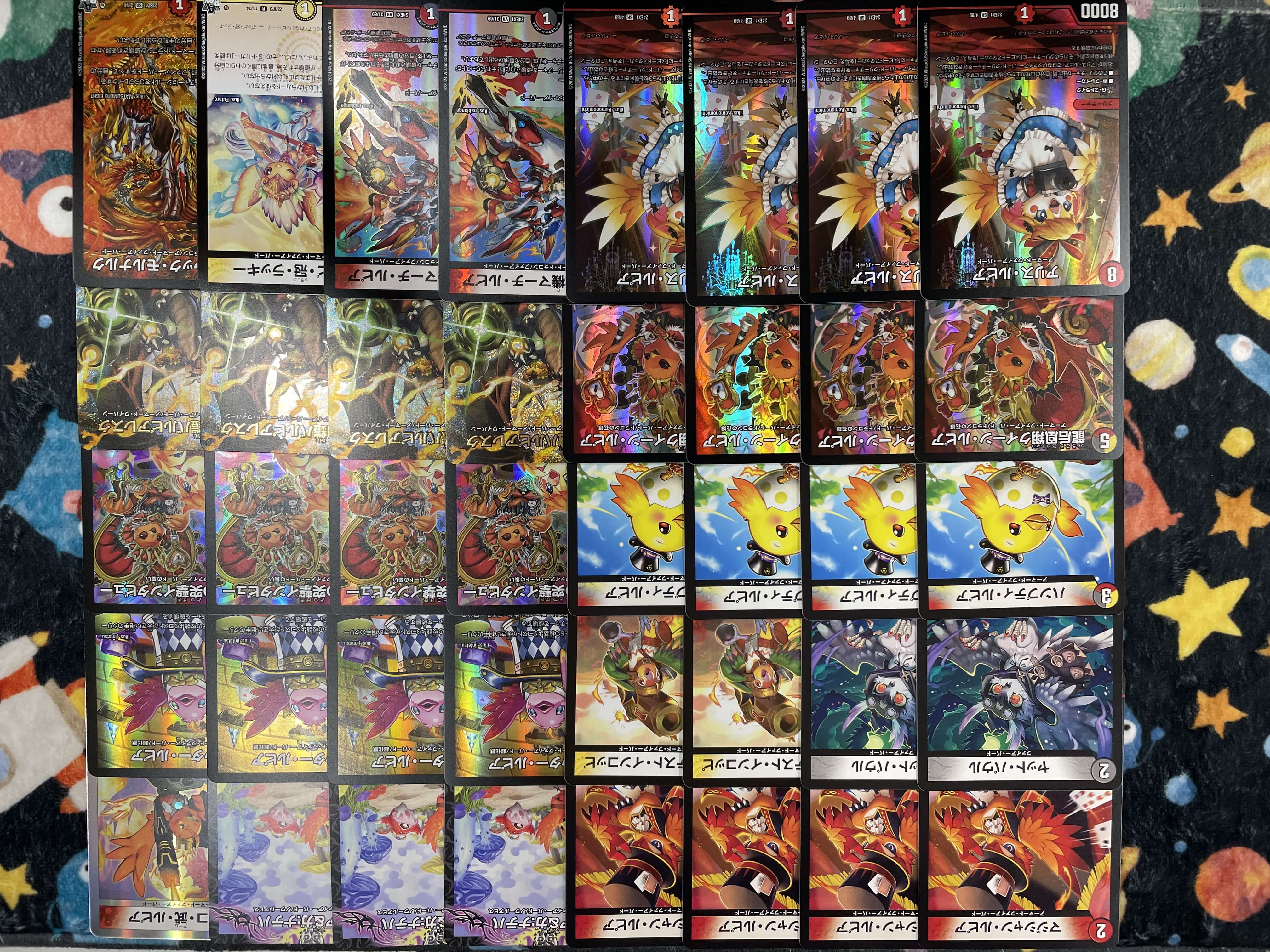 デュエマ】デッキ販売 デイガファイアーバード(プレイ用): カードを