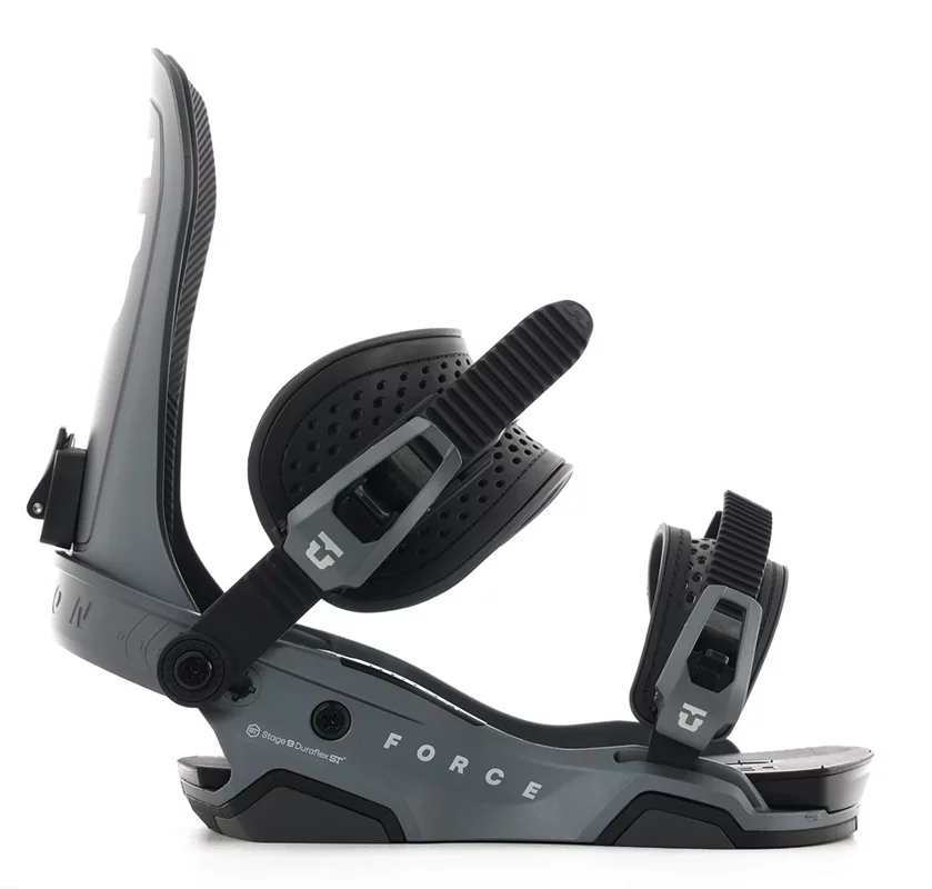 Union Force Snowboard Bindings (Closeout) 2025 - gunmetal | Tactics