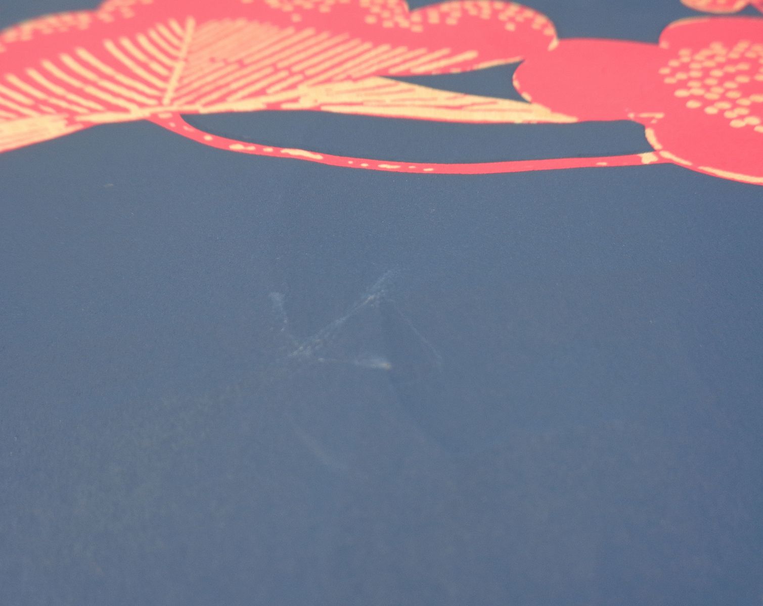 苔花堂古本目録・芹沢銈介 型染絵「鶴亀松竹梅」