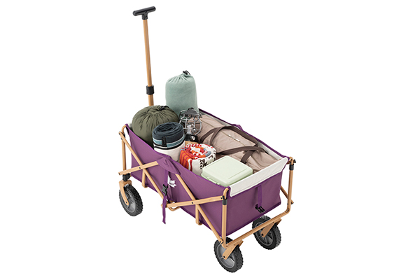 LOGOS Life 丸洗いキャリーカート（パープル）｜高翔オンラインストア