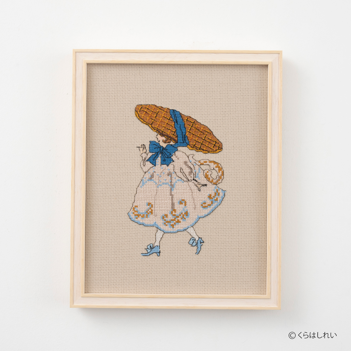 くらはしれいさんのクロスステッチ［ワッフル］: キット｜手づくり