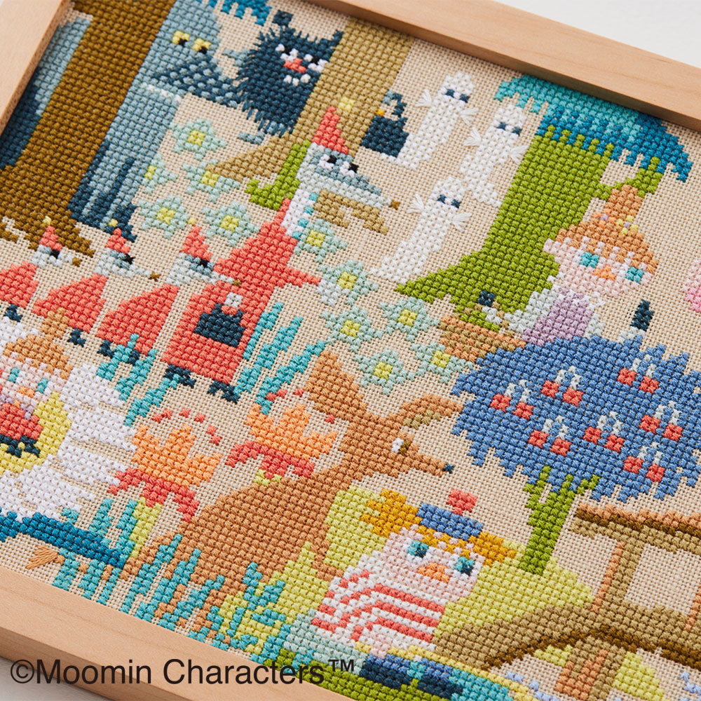 ハッピーさん】Gera! クロスステッチキット「牧神の午後」 額セット