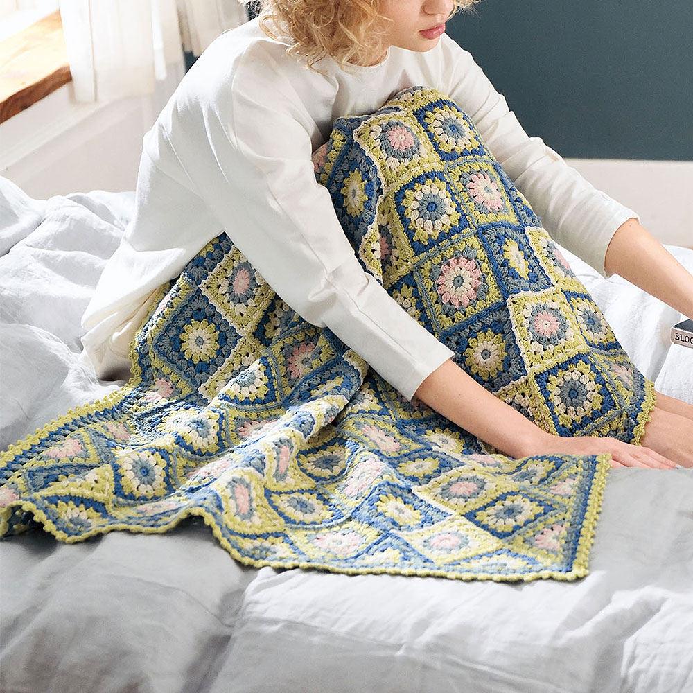 ホビーラホビーレカラフルブランケット［ビオラ］: キット｜手づくり