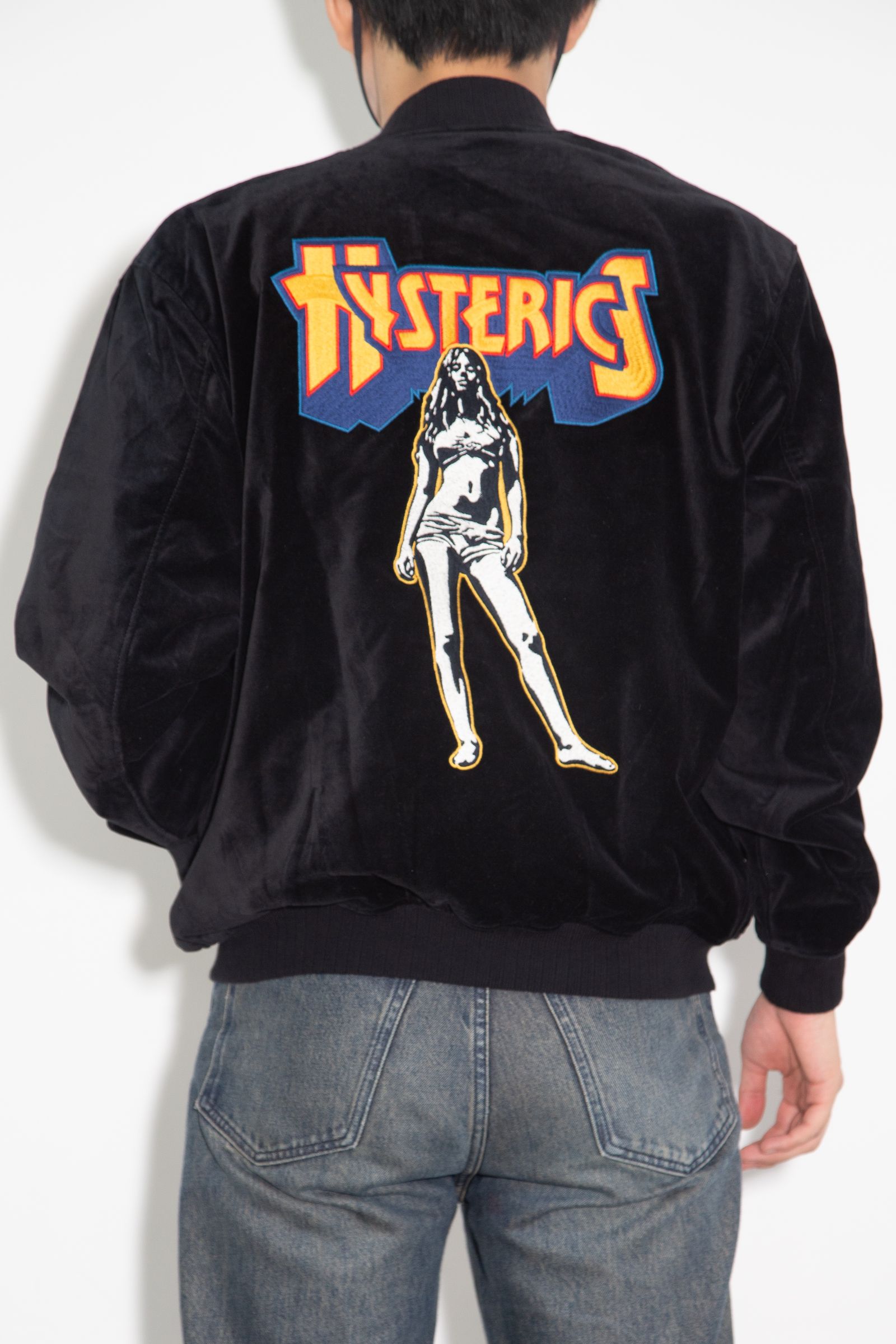 HYSTERIC GLAMOUR - [ラスト1点 サイズL] BAD ASS MAMA刺繍 別珍