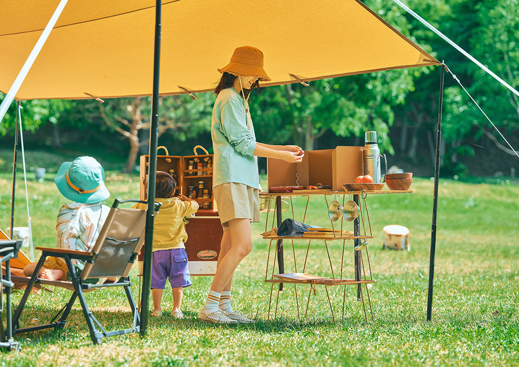 フィールドキッチンラック フルセット｜COOKING｜PRODUCTS｜tent-Mark