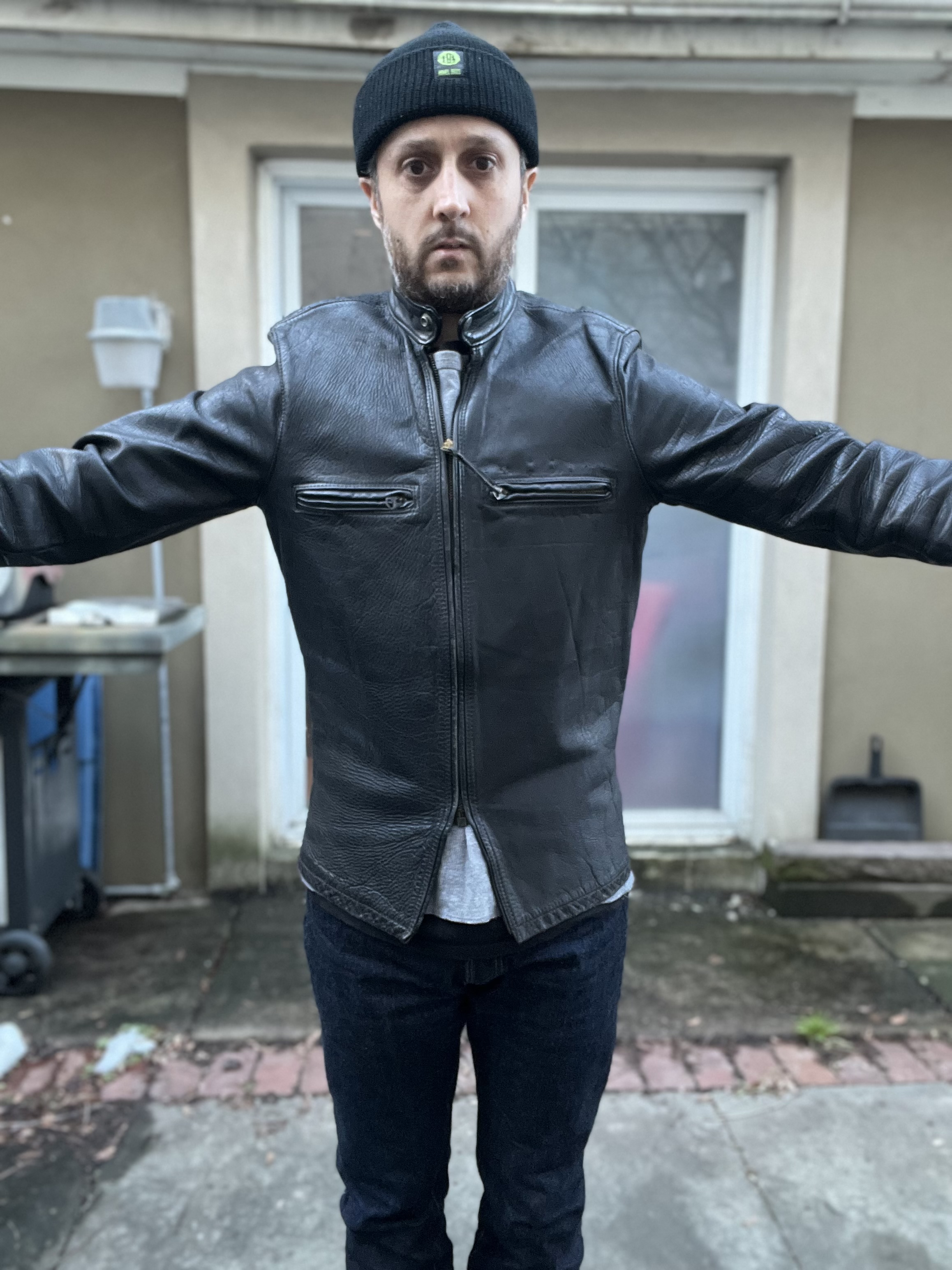 The Real McCoy's J-100 fit comparison between the old model