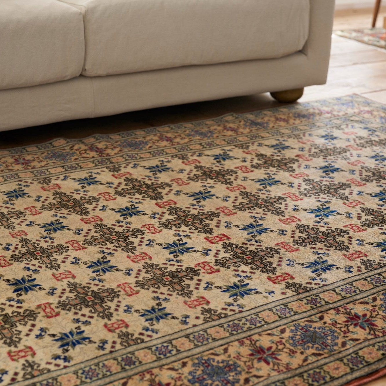 ヴィンテージラグ | トルコ・カイセリ No.01 | 黄色 | 223 × 146 – tiflo