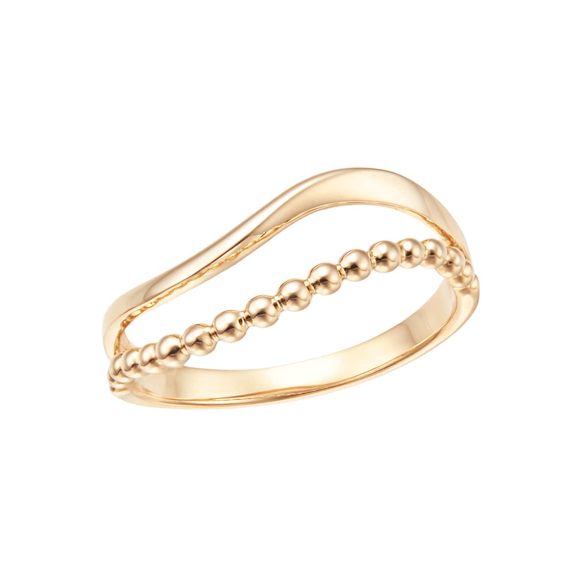 K10イエローゴールドリング(RFR173-001)|TSUTSUMI（ジュエリーツツミ