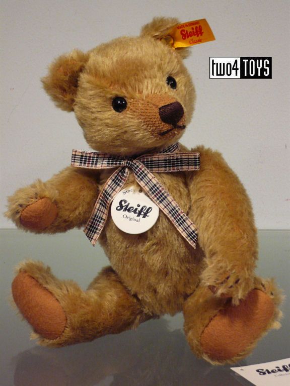 Steiff 000867 CLASSIC TEDDY BEAR BRASS MOHAIR 2015 | Two4Toys