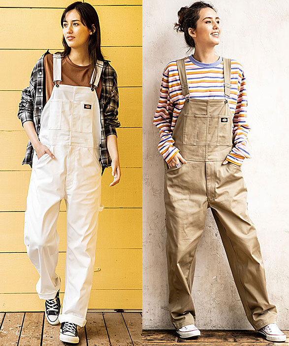 公式]D-769 Dickies（ディッキーズ）T／Cストレッチオーバーオール