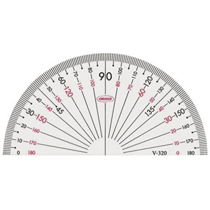 UCHIDASウチダス9センチ分度器: 学習支援用品