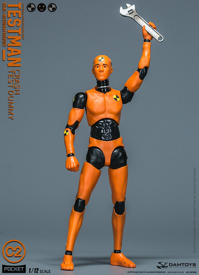 DAM】DPS09 1/12 SCALE ACTION FIGURE “TESTMAN C2” テストマンC2