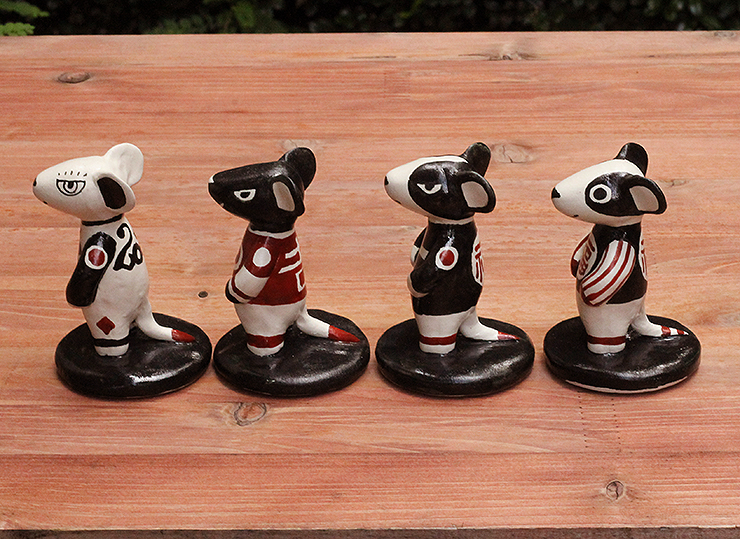 山口祥治の2020干支置物・NO.1~4 【全て完売】／3,001 円～4,000 円