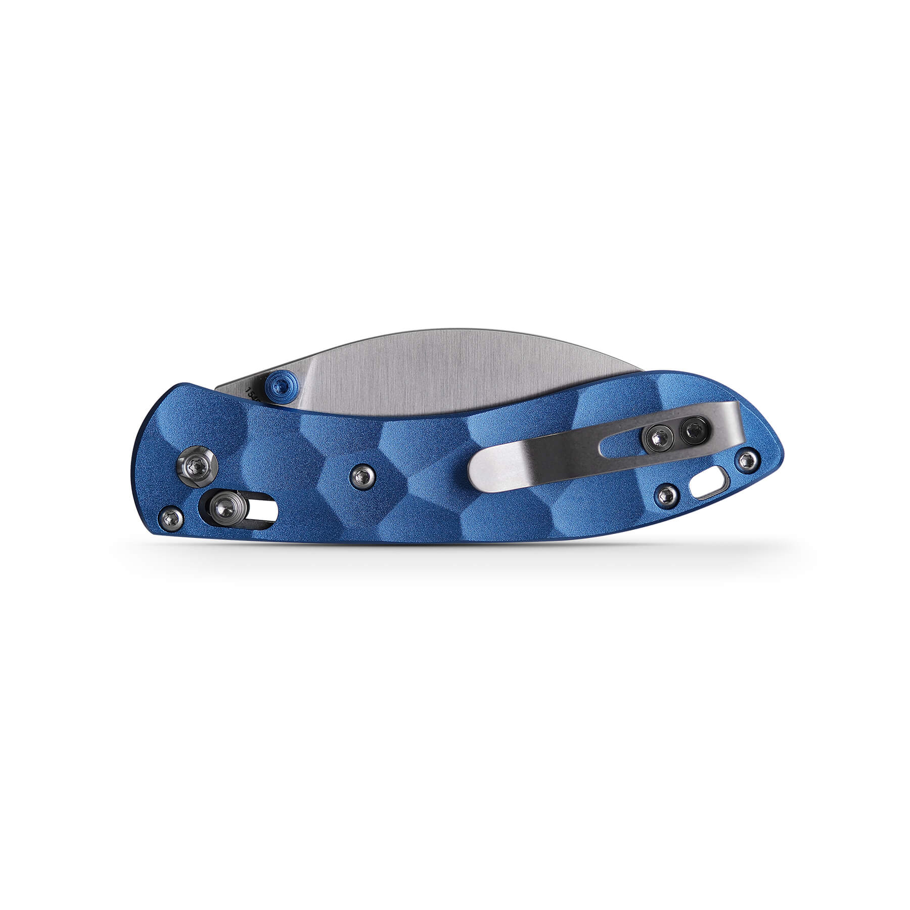 Mini Nightshade | Blue Aluminum 154CM Pocket Knife Style