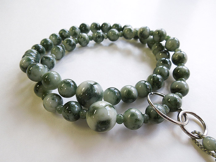 中国華翡翠三万浄土利休房共仕立 お数珠の安田念珠店へ｜総本山御用達