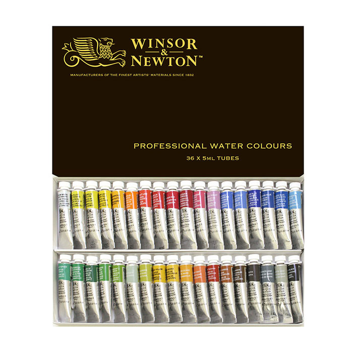 Winsor＆Newton プロフェッショナル ウォーターカラー 5ml チューブ 36