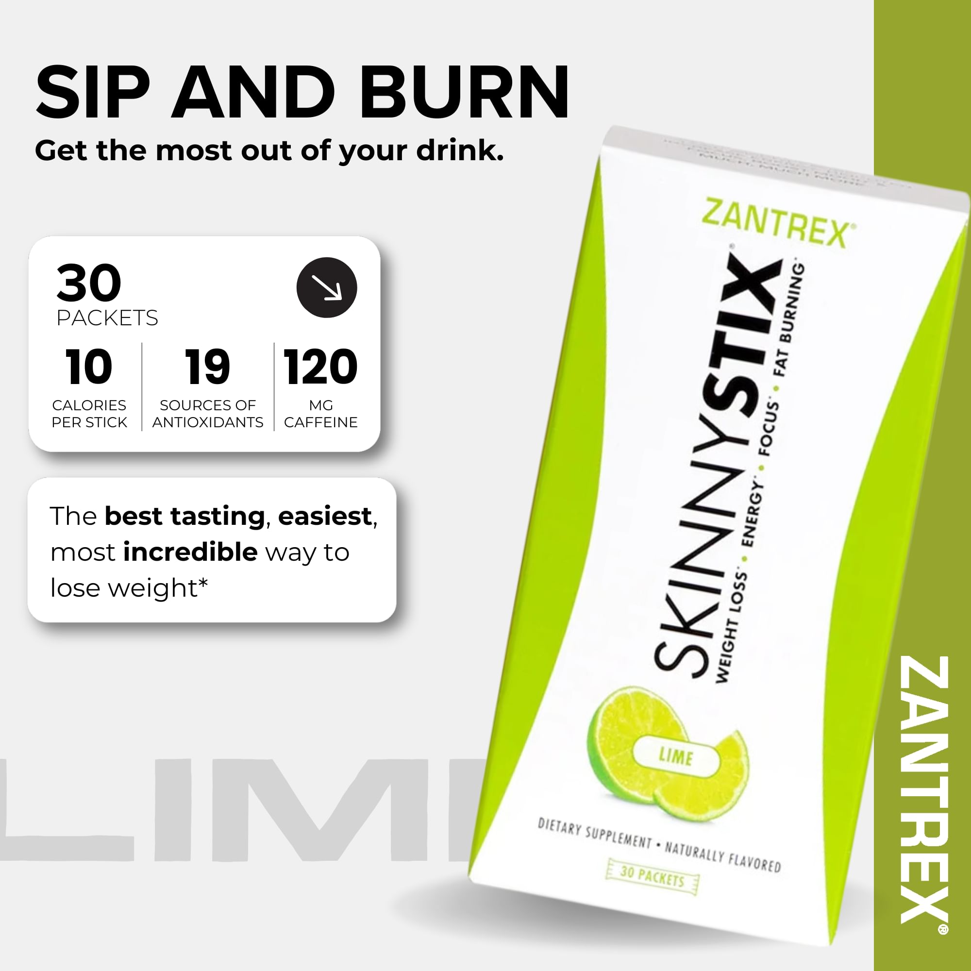 SkinnyStix® Lime – Zantrex
