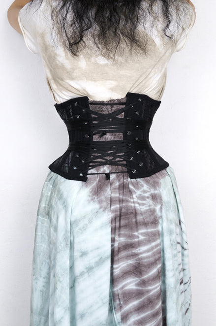 PCWピュアワンコルセットワークス//アンダーバストコルセット 砂ファン