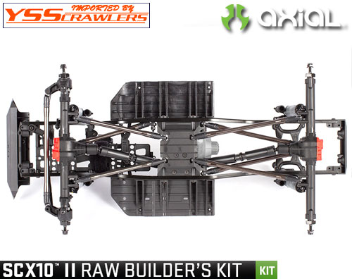 Axial SCX10-II RAW ビルダーズキット[キット][AXI90104][予約