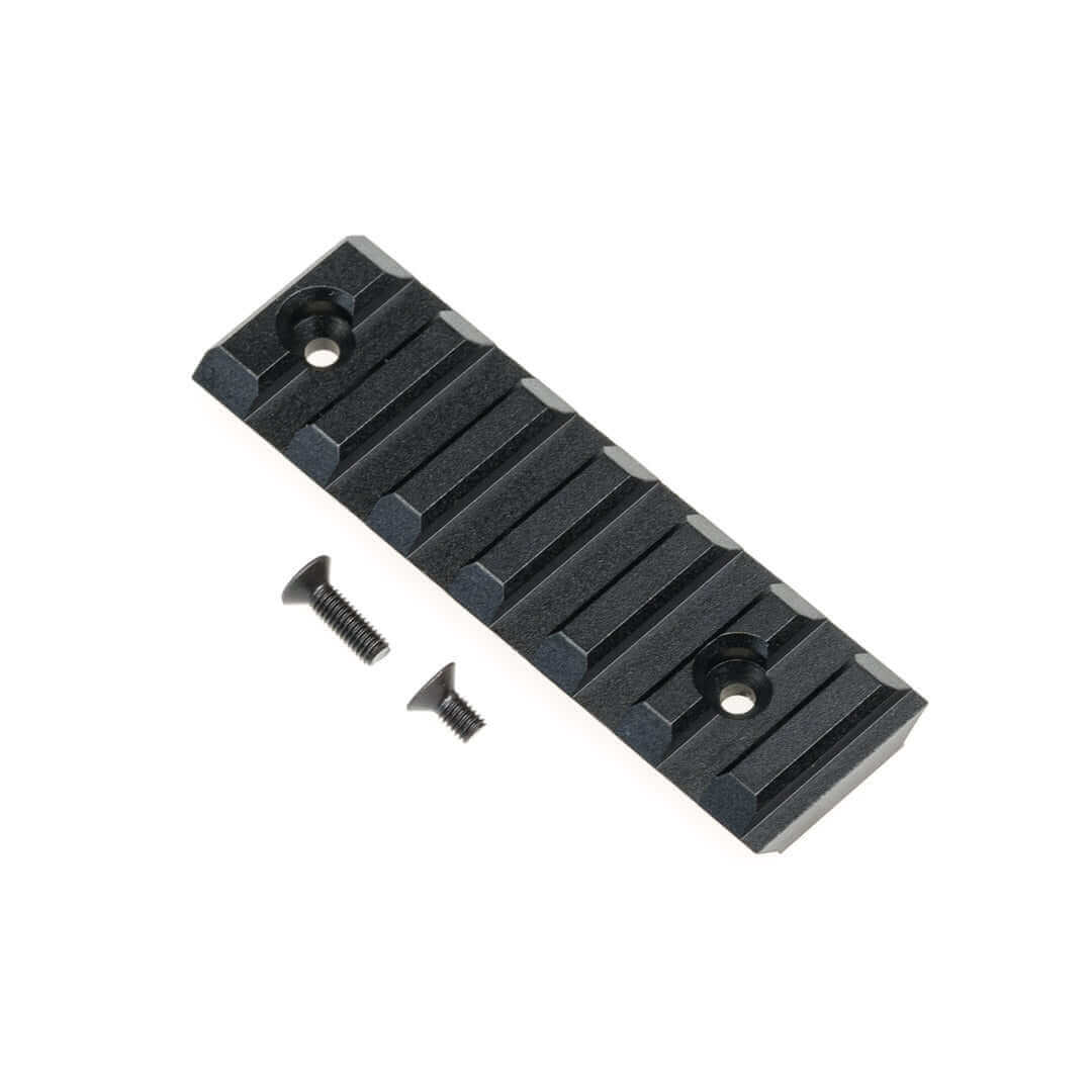 ピカティニーレール | CNC加工アルミ | 黒アルマイト | Huben GK1 – Z