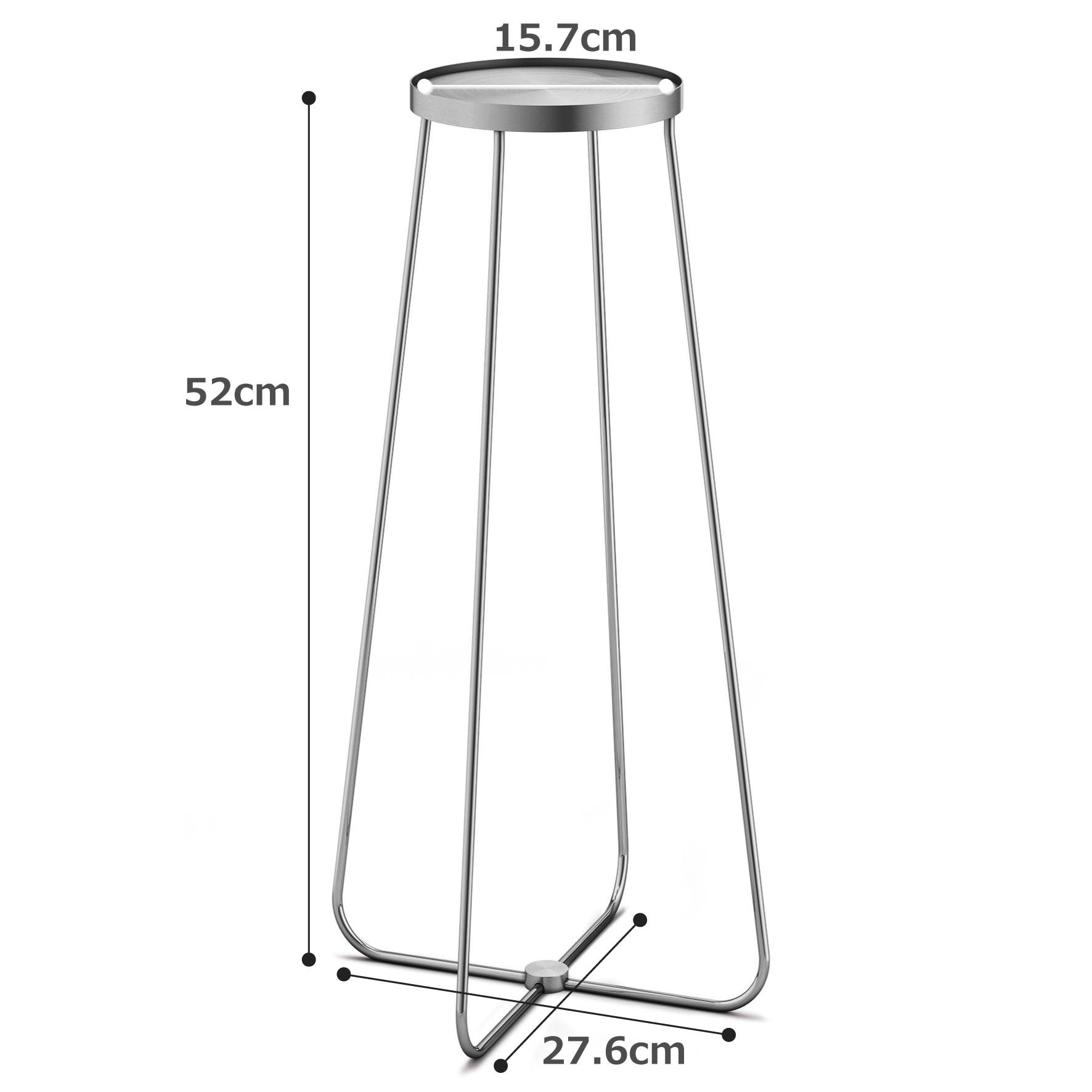 フラワーポットスタンドL｜30636 PLATENA HL ガーデニング 鉢置き 鉢