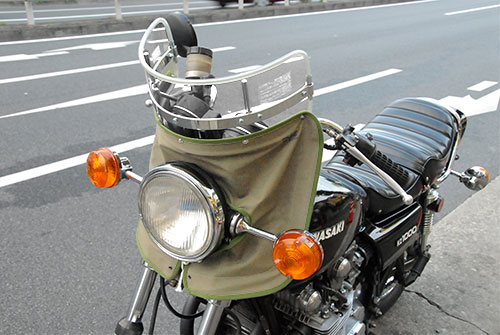 短風防/昭和布タレ | 旧車バイクカスタムパーツのゼットファーザー