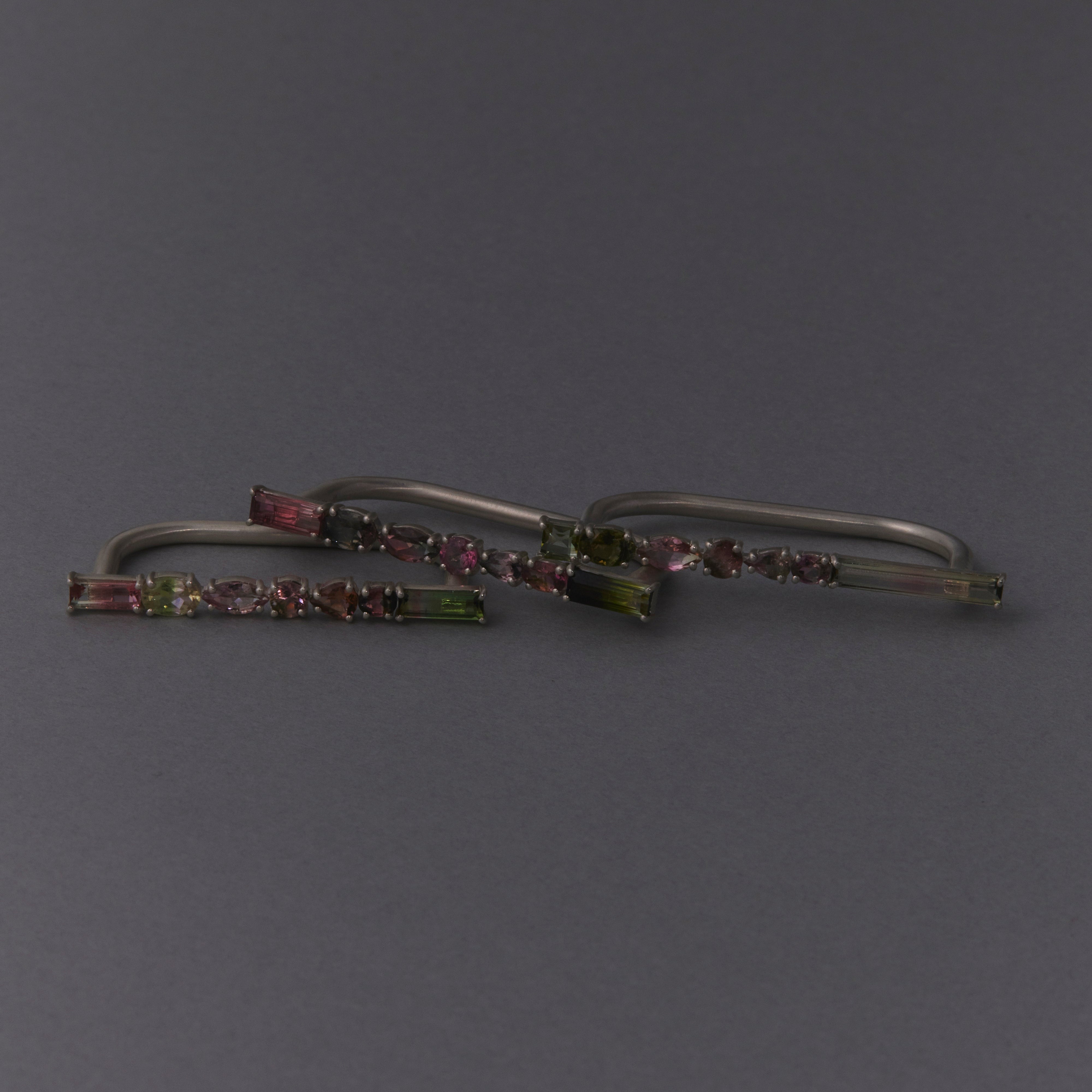 2265 Bi-color Tourmaline | Milena Double Ring – Adlin Hue