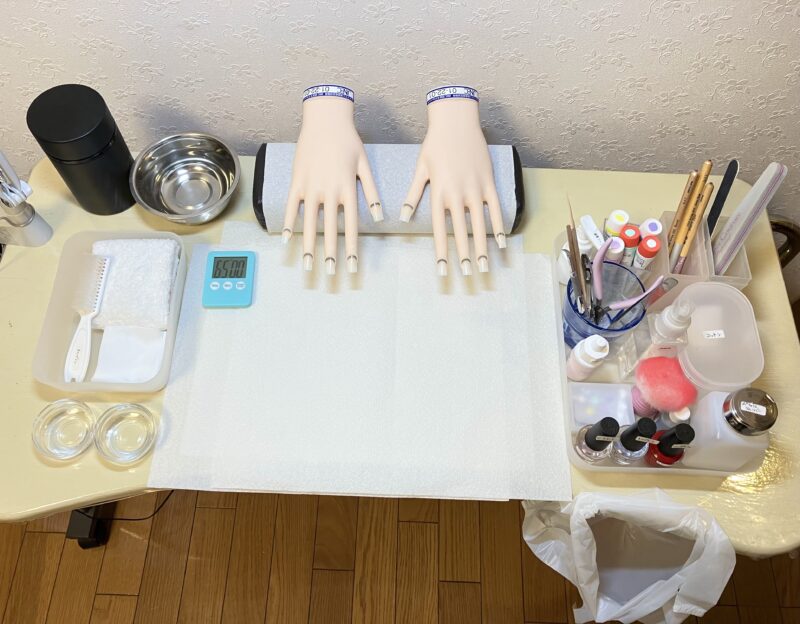 最新】2023年10月 ネイリスト検定 3級 テーブルセッティング例 | 福岡