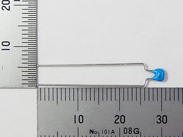 積層セラミックコンデンサー 0.1μF50V X7R 5mm: 受動部品 秋月電子通商