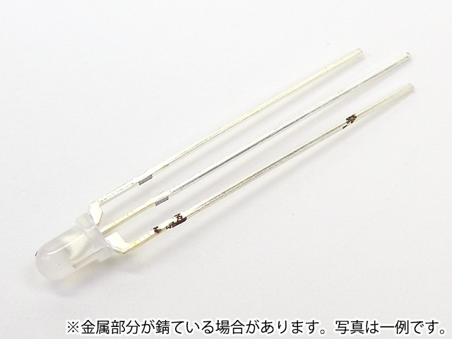 3mm 2色LED(赤・青) カソードコモン OSRB3132A: オプト