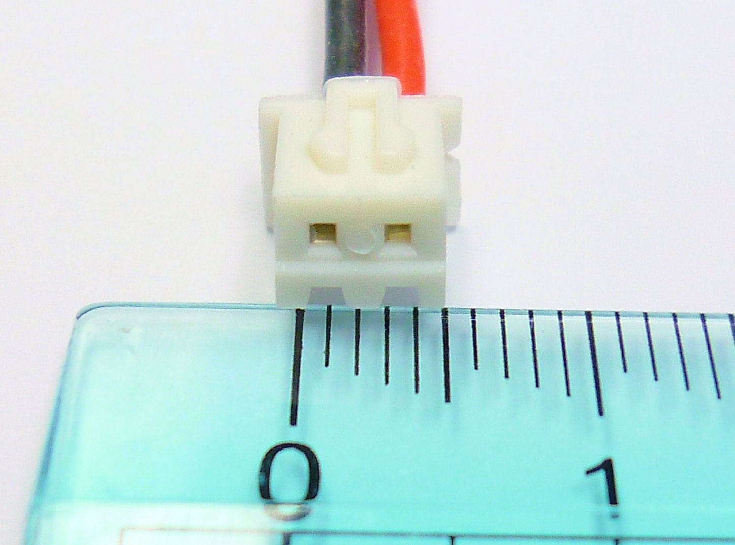 コネクター付コード 2P(D) 赤黒: ケーブル・コネクター 秋月電子通商