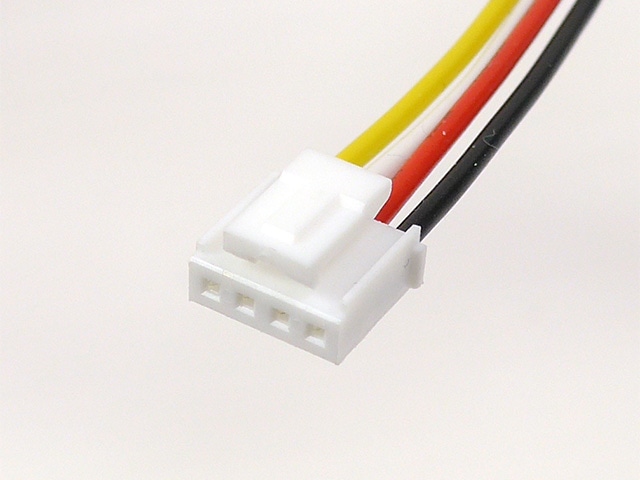 コネクター付コード 4P 黒赤白黄 Grove用ケーブル: ケーブル