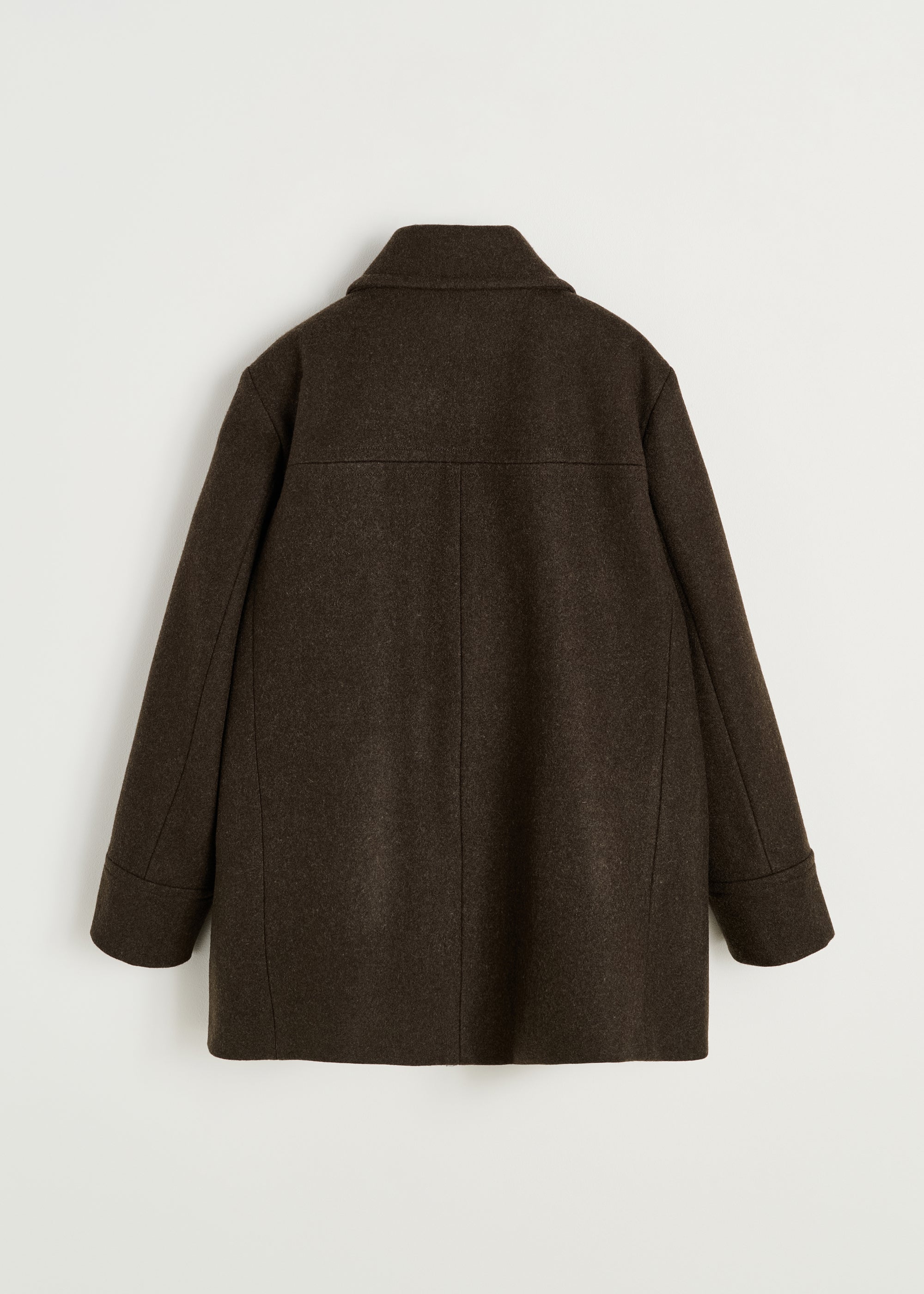 Jamie jacket loden – wool | Pure Dark Brown
