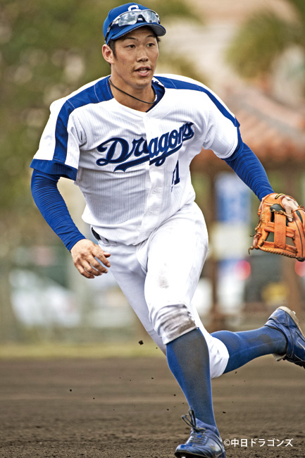 THE FACE of aispo! 表紙の顔#1 中日ドラゴンズ 遊撃手 京田陽太｜愛知