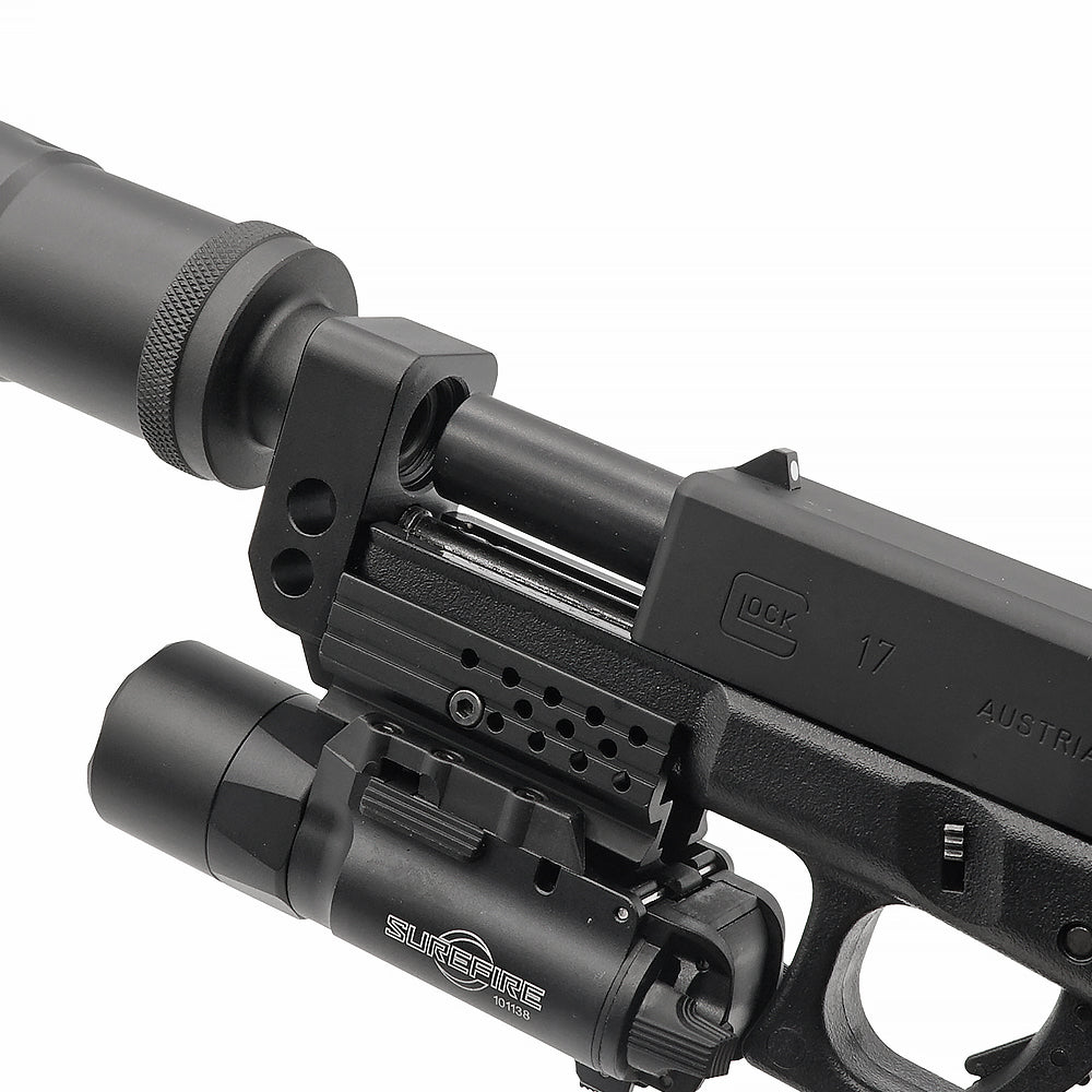 5KU 製 】 グロック17 / 18C Gen.3 対応 SAS フロントキット 14mm逆