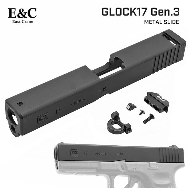 E&C 製 】GBB グロック17 Gen3 対応 メタルスライド – エアガン市場本店