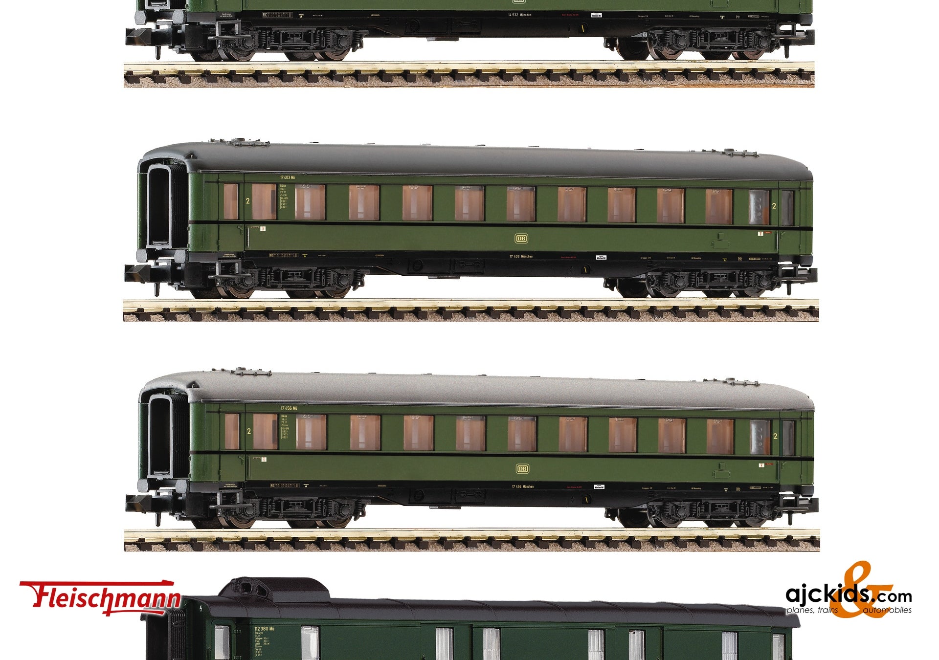 Fleischmann N-Scale Passenger Cars – Ajckids
