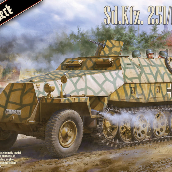 Das Werk 16005 1/16 Sd.Kfz. 251/1 Ausf D German WWII Halftrack