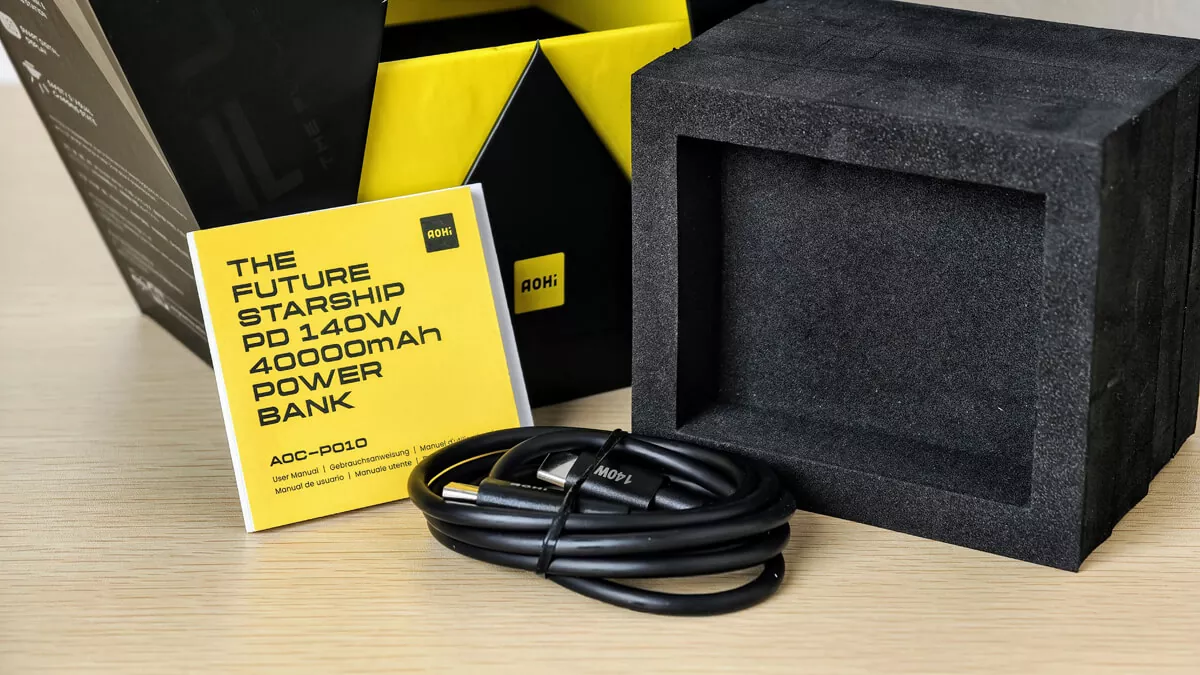 AOHi The Future Starshipレビュー。140W出力可、独立した入出力の