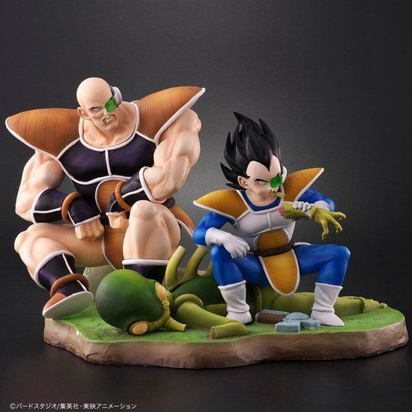 ドラゴンボールZ」ベジータ＆ナッパの初登場シーンが立体化