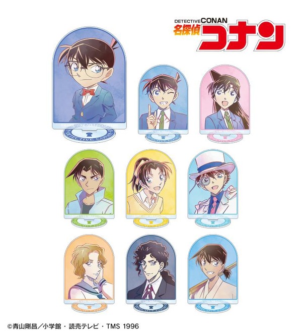 名探偵コナン」服部平次、怪盗キッドらを新たなタッチでデザイン