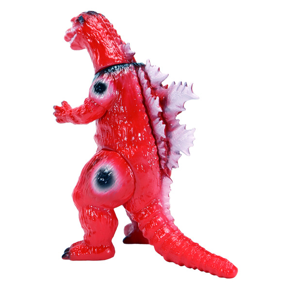 ゴジラ」が福島の郷土玩具・赤べこカラーに！“ヘドラコレクター”怒髪天