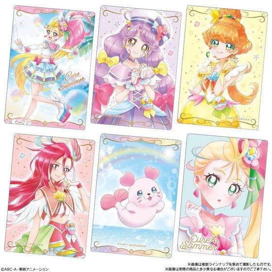 プリキュア」カードウエハース第3弾登場！ 全てオリジナル描き下ろし