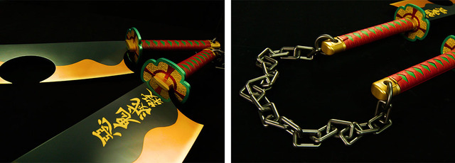 鬼滅の刃」音柱・宇髄天元の日輪刀をド派手に立体化！ “祭りの神だ