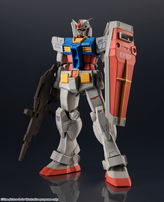 機動戦士ガンダム」RX-78-2がカラーリングを一新して登場