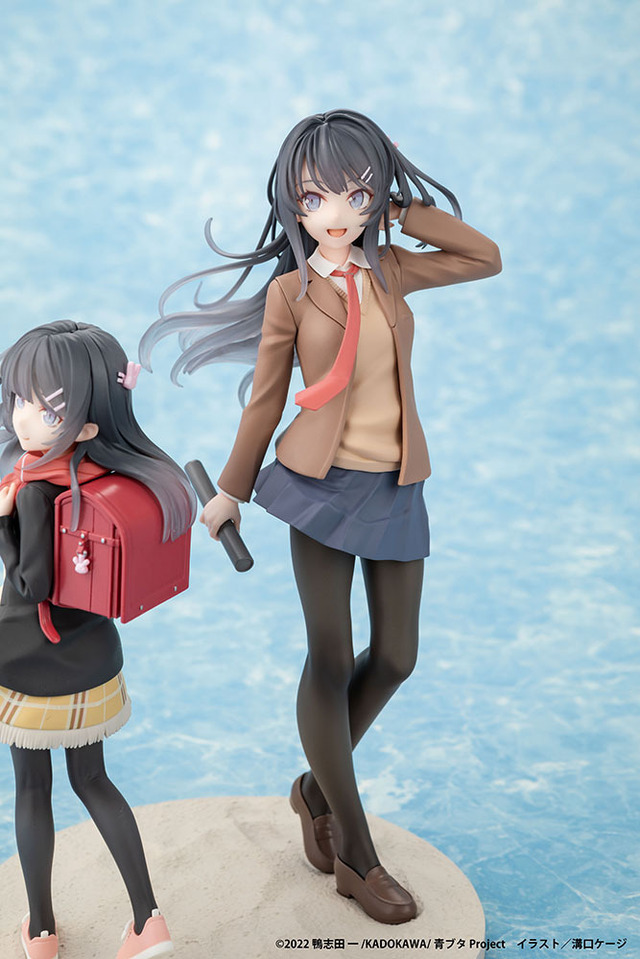 青ブタ」桜島麻衣＆ランドセルガールのフィギュアがセットに♪ B2